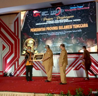 Hadiri Sinergitas Stakeholders dan OJK Sultra, Ini yang Disampaikan Gubernur Sultra