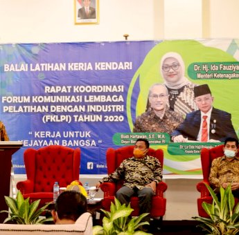 Ciptakan Tenaga Kerja Handal, BLK Kendari Gelar Rakor Bersama Pelaku Industri