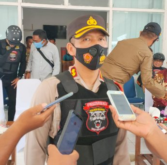 Apel Pergeseran Pasukan, Kapolres Baubau Utamakan Keamanan Pilkades Buteng