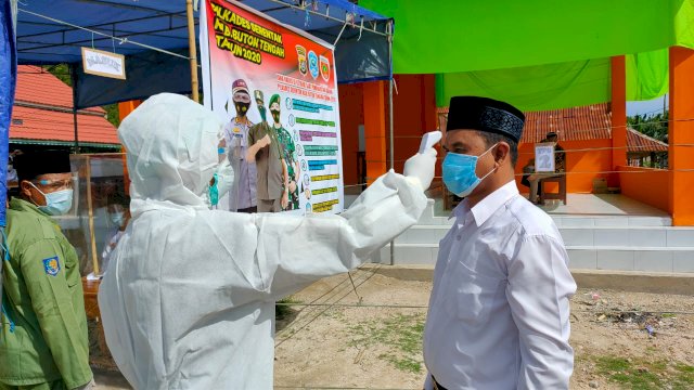 Prokes 3 M di Pilkades Serentak Buteng Jadi Prioritas, Ini Keterangan OPD Terkait Hingga Anggota DPRD Apresiasi Kinerja TNI/Polri