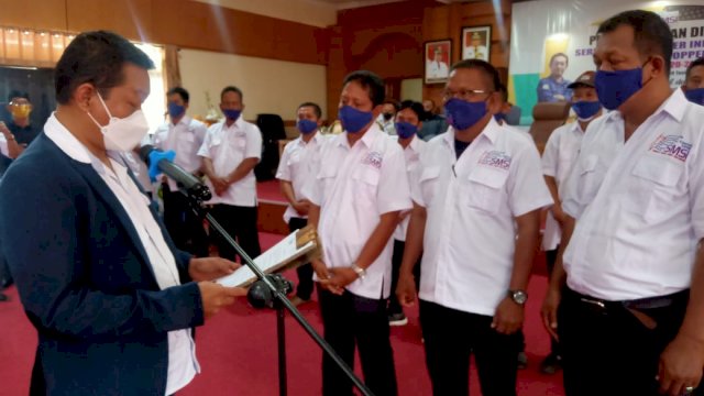 Tangkal Berita Hoax, Pengurus SMSI Soppeng Dilantik