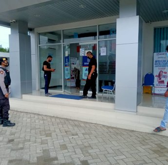 Giat Sabhara Polres Soppeng di Bank BRI, Ini Tujuannya