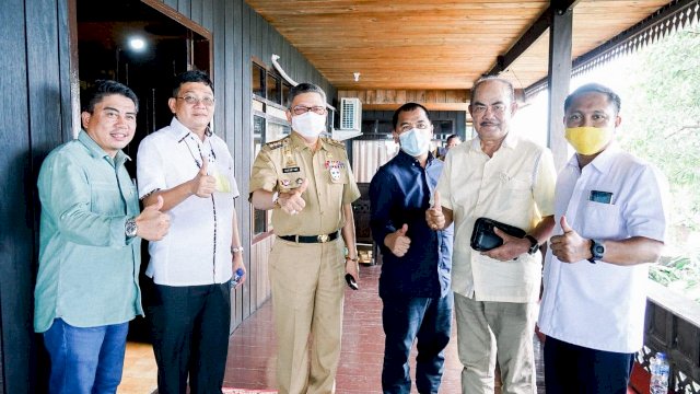 Dua Jagoan Golkar Temui Ketua Golkar Sulsel, “Terima Kasih Pak TP”