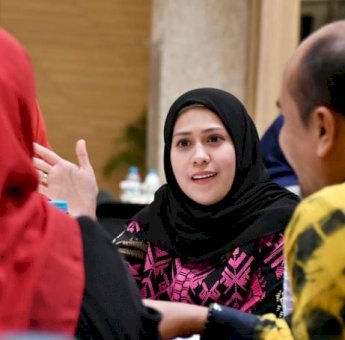 Istri Bupati Andi Seto Terpilih Secara Aklamasi Jadi Ketua PMI Sinjai