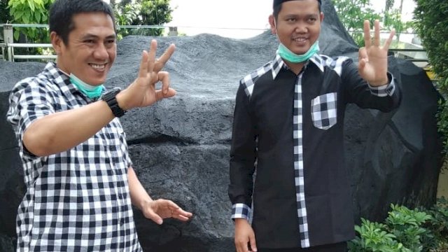 Pasangan calon wali kota Makassar nomor urut 3, Syamsu Rizal - Fadly Ananda.