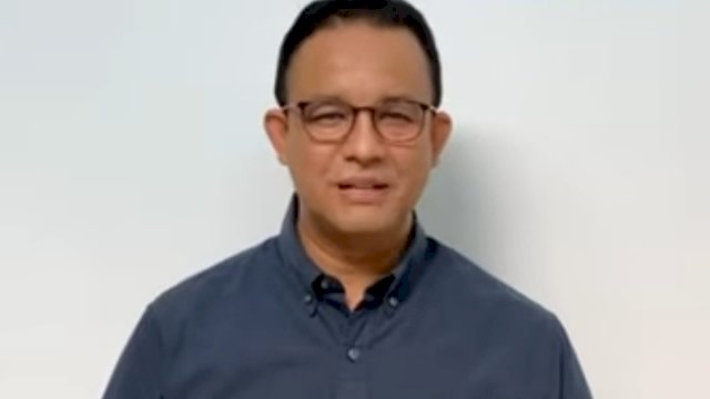 Gubernur DKI Jakarta Anies Baswedan saat mengumumkan dirinya positif Covid-19 melalui unggahan video di akun youtube Anies Baswedan. Foto: istimewa