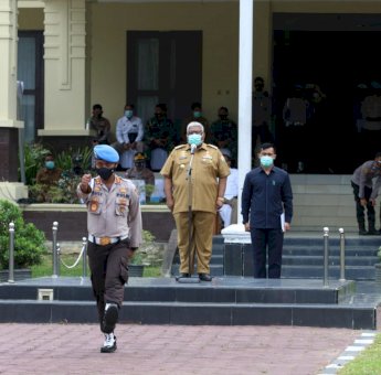 Gubernur Pimpin Apel Gelar Pasukan Operasi Lilin di Sultra