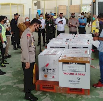 20.400 Dosis Vaksin Covid-19 Tiba di Sultra