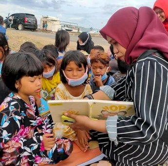 Pacu Minat Baca Anak, Rumah Dongeng Dilaunching di Bone