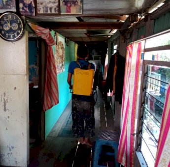 Satgas Covid-19 Labukkang Parepare Intens Lakukan Sterilisasi Antisipasi Penyebaran