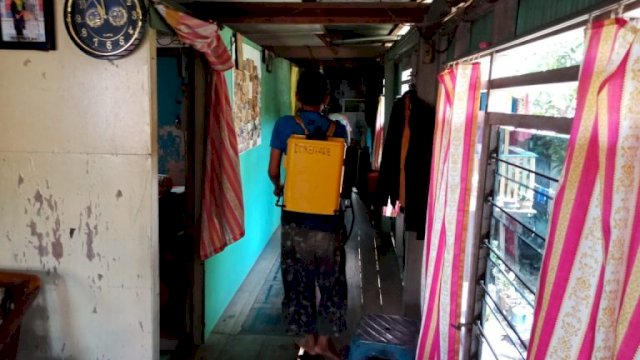 Satgas Covid-19 Labukkang Parepare Intens Lakukan Sterilisasi Antisipasi Penyebaran