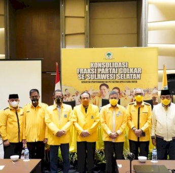 Golkar Sulsel Kembali Tunjuk Plt Ketua di 8 Daerah, Ini Nama-namanya