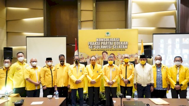 Golkar Sulsel Kembali Tunjuk Plt Ketua di 8 Daerah, Ini Nama-namanya