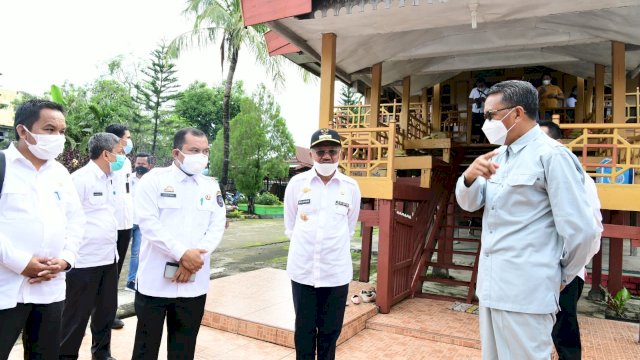 Kunjungan ke Jeneponto, Gubernur Nurdin Abdullah Bantu Rp56 Miliar Pembangunan Infrastruktur