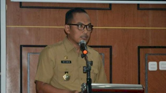 Plt. Kepala Dinas kesehatan Kabupaten Sinjai, A. Ilham Abu Bakar