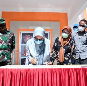 Resmikan Gedung PSC 119, Bupati Luwu Utara Pimpin Doa untuk Korban Bencana di Sulbar