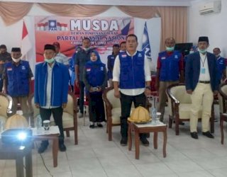 Aklamasi, Karemuddin Kembali Pimpin DPD PAN Lutra Untuk Ketiga Kalinya