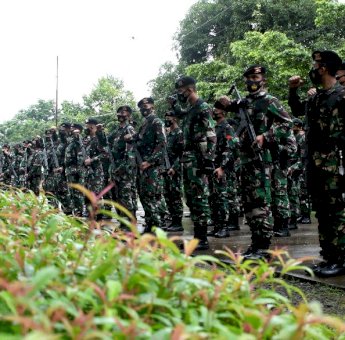 Kodam Hasanuddin Kirim Pasukan Pengamanan dan Bantuan Sosial Pasca Gempa Mamuju