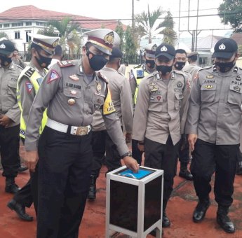 Polres Sinjai Galang Donasi untuk Korban Gempa Sulbar
