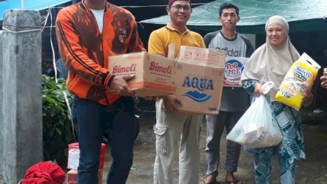 Pengurus Pemuda Pancasila Soppeng Salurkan Bantuan untuk Korban Bencana Gempa di Sulbar