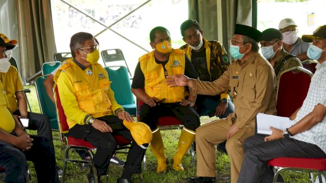 Gubernur Sulbar: Terimah Kasih Pak Airlangga dan Pak Taufan Pawe