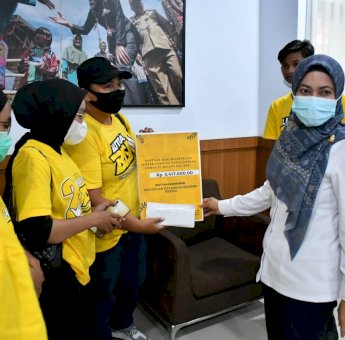 Milenial BISA Malbar, Serahkan Donasi Untuk Korban Bencana Gempa Sulbar ke IDP