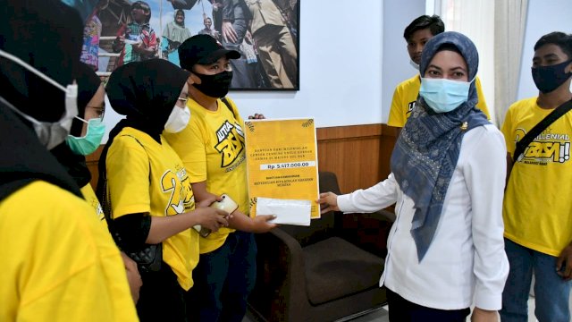 Milenial BISA Malbar, Serahkan Donasi Untuk Korban Bencana Gempa Sulbar ke IDP