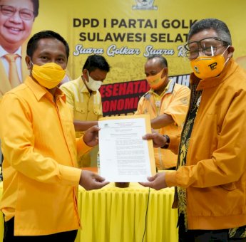 Herman Heizer Ditunjuk Jadi Plt Ketua Golkar Parepare