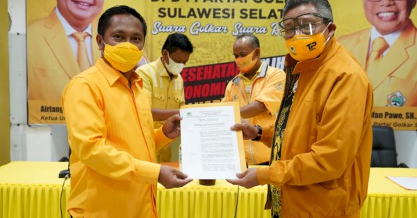 Herman Heizer Ditunjuk Jadi Plt Ketua Golkar Parepare