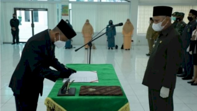 Lantik Pengurus KPAD Asahan Periode 2021-2025, Ini Pesan Bupati Surya