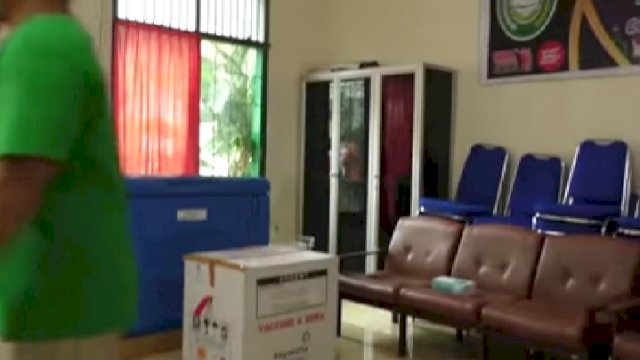 4.040 Vaksin Corona Tiba di Parepare, Vaksinasi Tahap Pertama Bakal Digelar Awal Februari