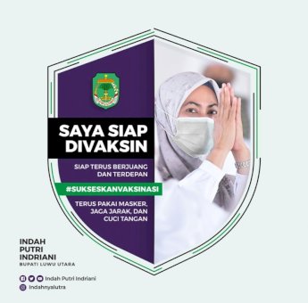 Di Lutra Bukan Hanya Nakes, IDP Beserta Forkopimda Hingga Tokoh Pemuda Ikut Vaksin Tahap Pertama