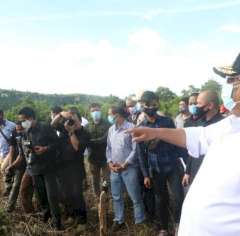 Gubernur Sultra Tinjau Sejumlah Proyek Strategis di Baubau dan Buton