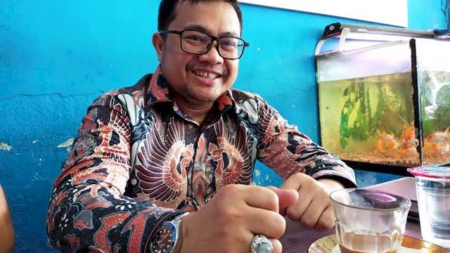 Sekretaris DPD Gerindra Sulsel, Darmawangsa Muin.