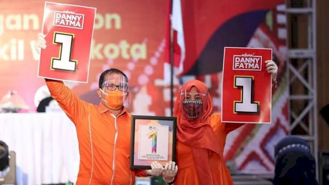 23 Januari 2021 KPU Makassar Tetapkan Danny-Fatma Calon Terlilih
