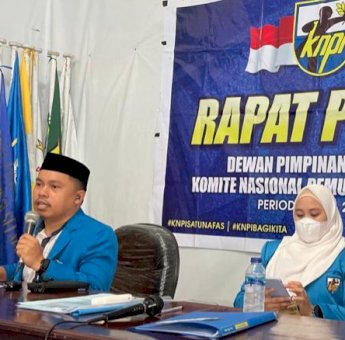 Rapat Pleno DPD KNPI Sulsel, Tunjuk Pelaksana Tugas di Tiga Daerah