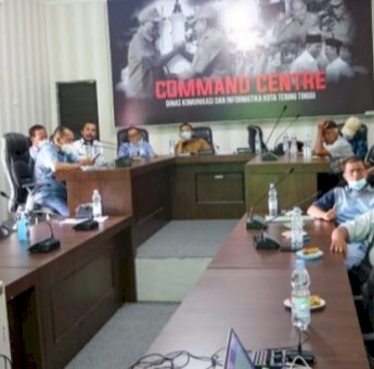 PWI dan Kominfo Tebing Tinggi Ikuti Peringatan HPN 2021 Bersama Presiden Jokowi