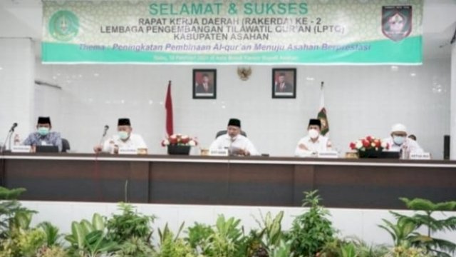 Buka Rakerda LPTQ, Ini Harapan Bupati Asahan