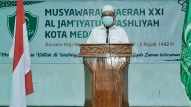 Hadiri Musda Al Jam&#8217;iyatul Washliyah Kota Medan, Ini Harapan Wali Kota Akhyar Nasution