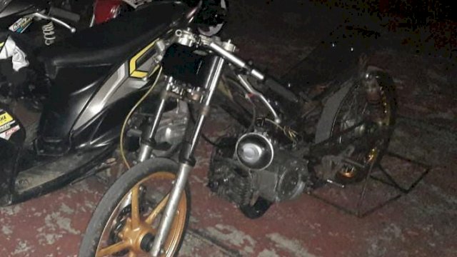 Gunakan Knalpot Racing, Empat Kendaraan Bermotor di Sinjai Diangkut Polisi