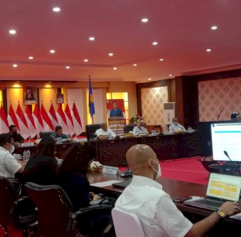 Pimpin Rapat Persiapan Pembangunan Politeknik Konawe, Gubernur Sultra Minta Perusahaan Selesaikan Amdal