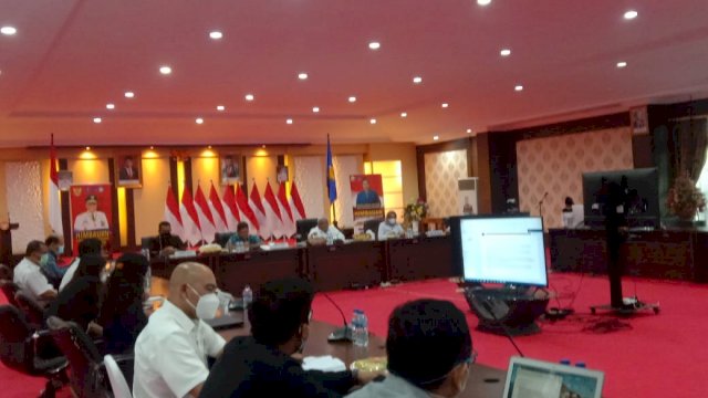 Rakor tentang pembangunan Politeknik Konawe. Foto: Akbar Tanjung