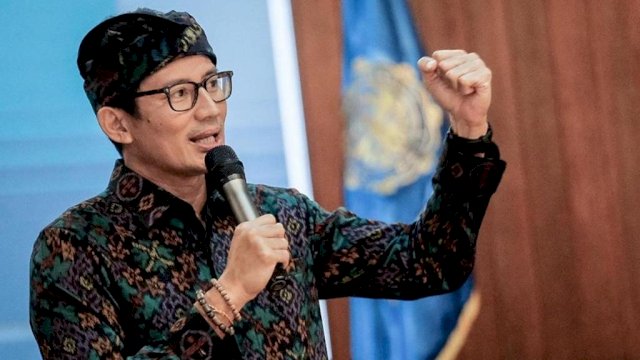 Menteri Pariwisata dan Ekonomi Kreatif, Sandiaga Salahudin Uno.