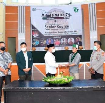 Buka Milad Ke-74, RMB Sebut HMI Membanggakan