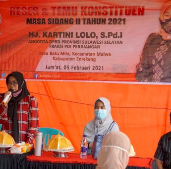 Reses di Enrekang, Kartini Lolo Tekankan Sinergi Pemerintahan Pada Setiap Tingkatan