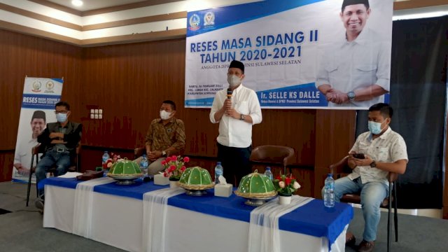Reses di Soppeng, Legislator Sulsel Selle KS Dalle Terima Curhatan Pengusaha Warkop dan Rumah Makan