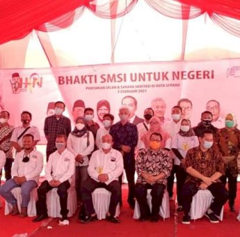 HPN 2021, Bakti Sosial SMSI Bikin Warga Tersenyum