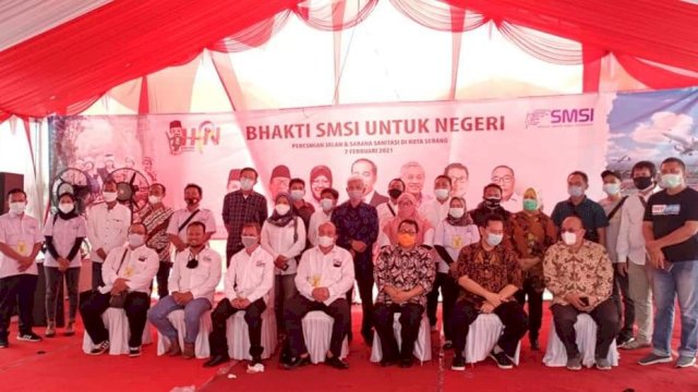 HPN 2021, Bakti Sosial SMSI Bikin Warga Tersenyum