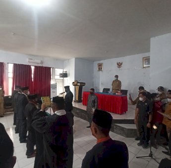 Lantik Pejabat Esselon II Pemkab Buteng, Ini Pesan Samahuddin