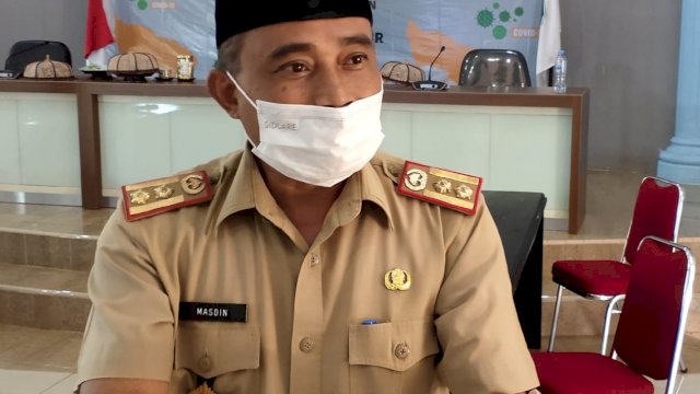 Juru Bicara Satuan Tugas (Satgas) Penanganan Covid-19 Kabupaten Luwu Timur melalui juru bicaranya, Masdin.